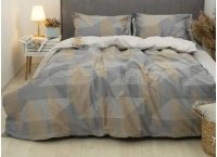 Постельное белье сатин delux Вилюта - L-008, двуспальный